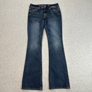 American Eagle Outfitters Jeans WMNS 4 Dark Wash Super Stretch Bootcut Pants